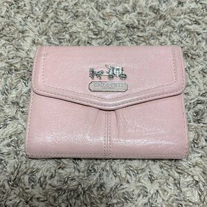 Coach Medium Pink Wallet